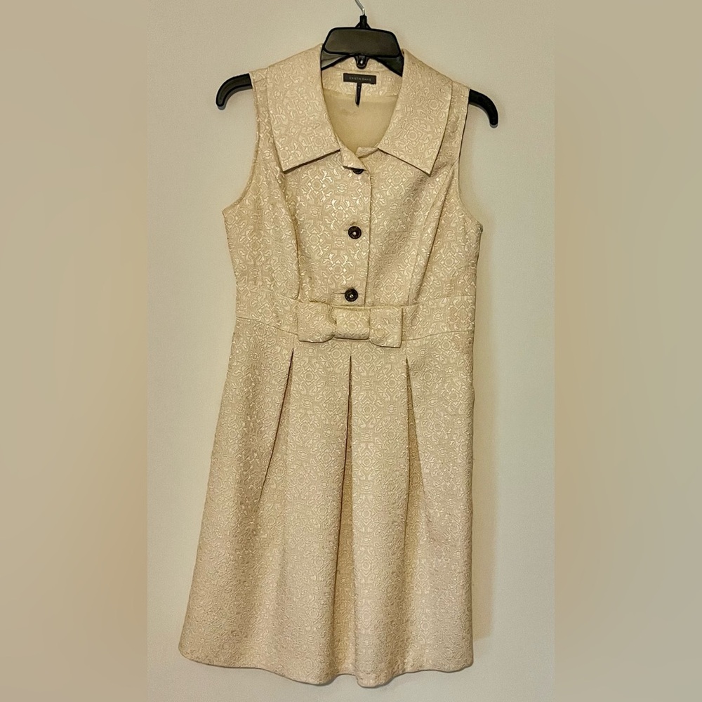 Kristen Davis size 4 ivory dress